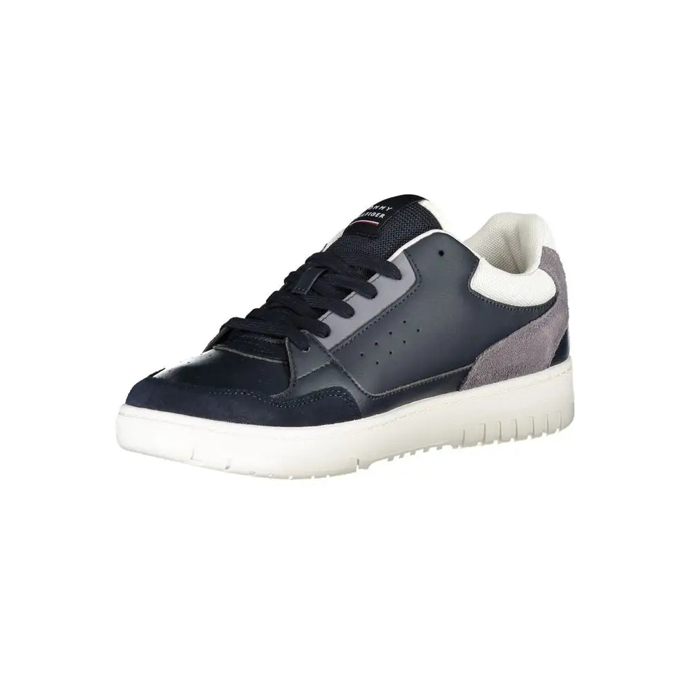 Tommy Hilfiger Blue Polyester Sneakers - 40 - Sneakers