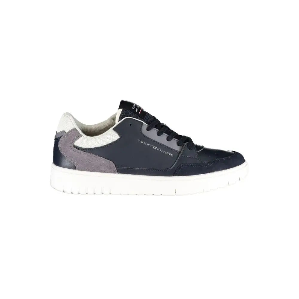 Tommy Hilfiger Blue Polyester Sneakers - 40 - Sneakers