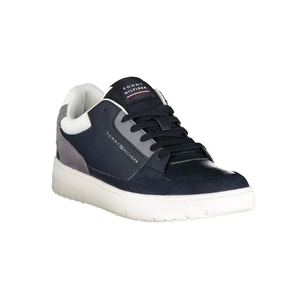 Tommy Hilfiger Blue Polyester Sneakers - 40 - Sneakers