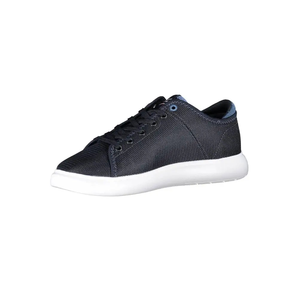 Tommy Hilfiger Blue Recycled Polyester Men Sneakers - Sneakers