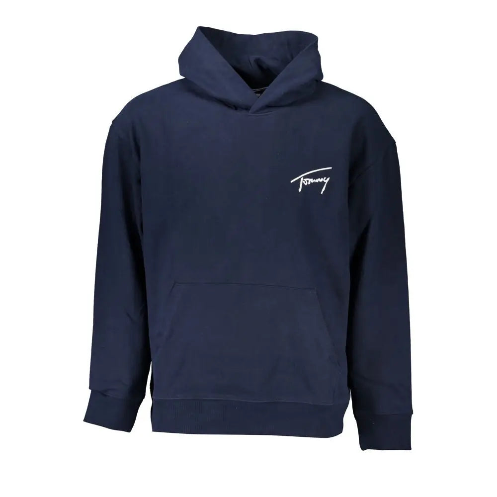 Tommy Hilfiger Eco-Conscious Blue Hooded Sweatshirt - S - Sweatshirts