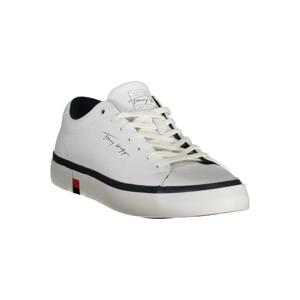 Tommy Hilfiger Elevate Your Game with Stylish White Sneakers - Sneakers
