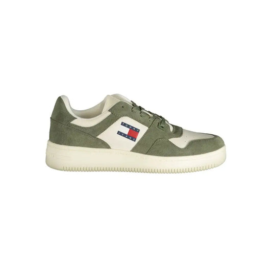 Tommy Hilfiger Green Polyester Sneakers - Sneakers