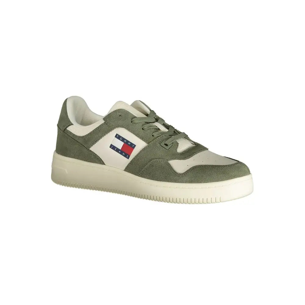 Tommy Hilfiger Green Polyester Sneakers - Sneakers