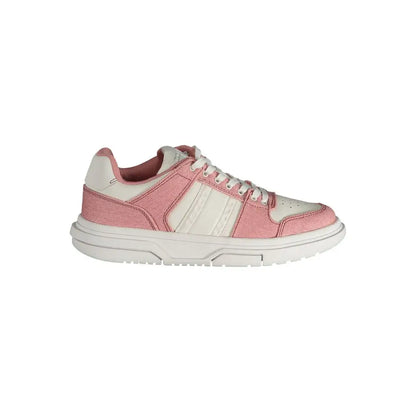 Tommy Hilfiger Pink Polyester Sneakers - Sneakers