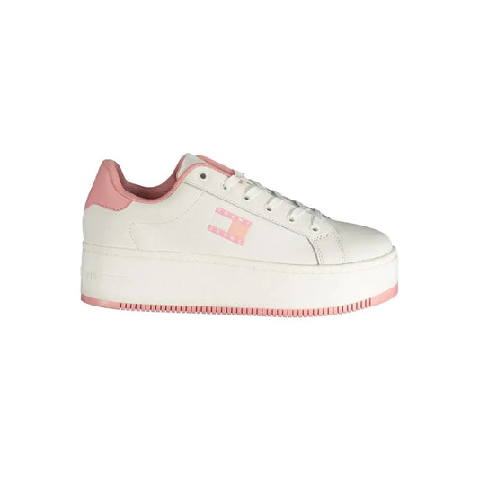 Tommy Hilfiger Pink Polyester Sneakers - Sneakers