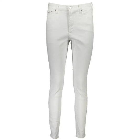 Tommy Hilfiger White Cotton Women’s Jean - Jeans