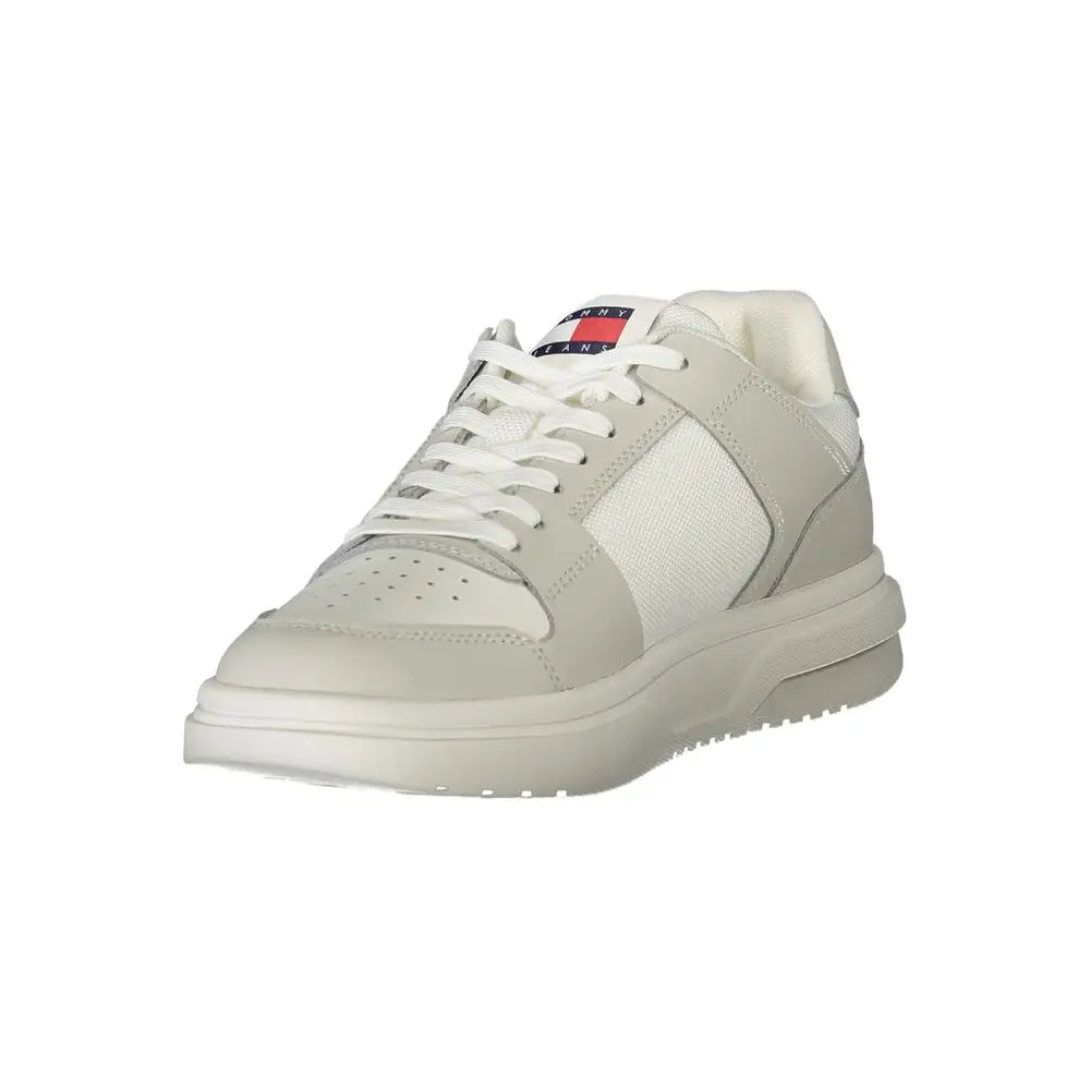Tommy Hilfiger White Polyester Sneakers - Sneakers