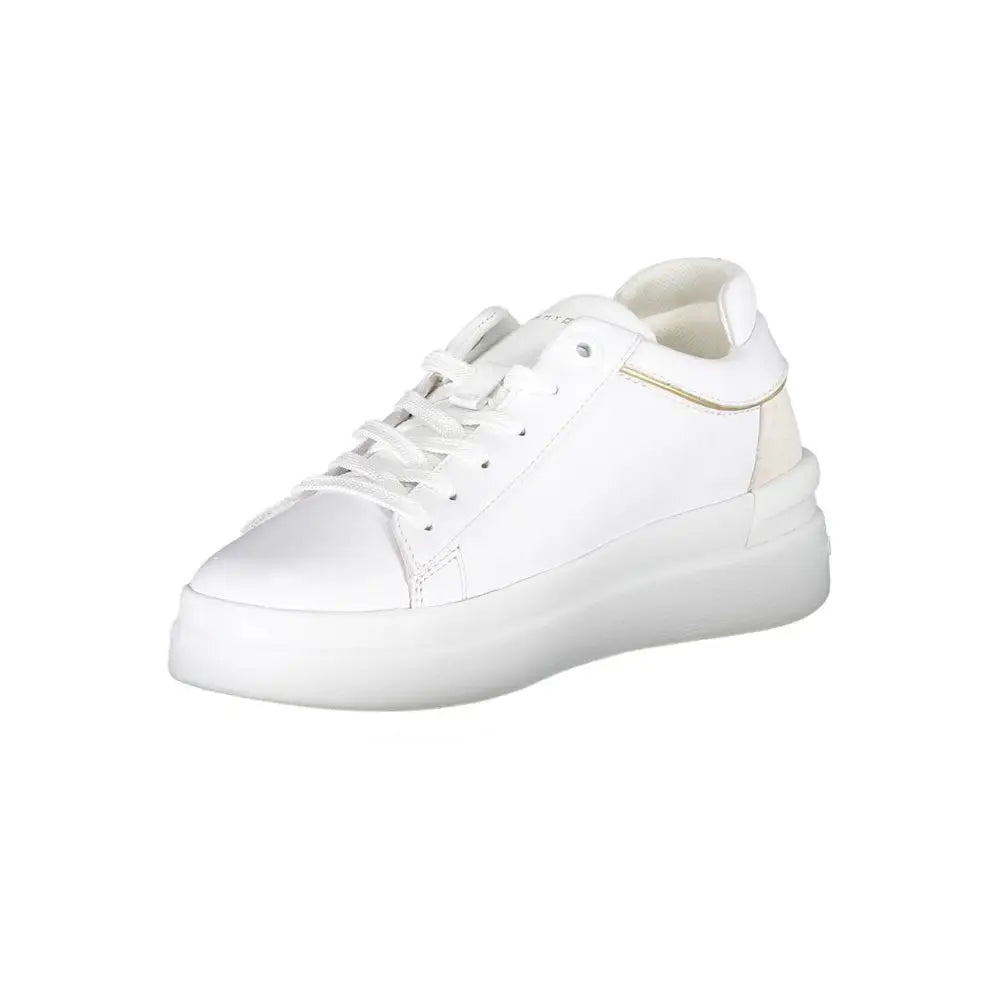 Tommy Hilfiger White Polyester Sneakers - Sneakers