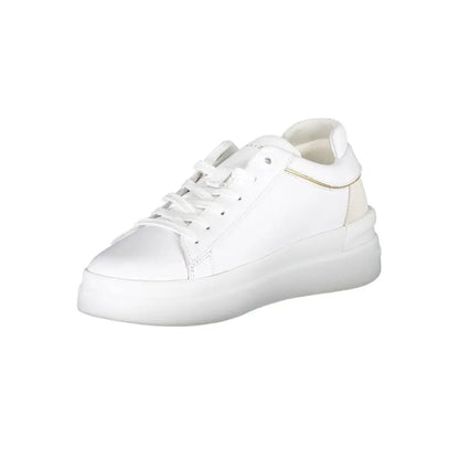 Tommy Hilfiger White Polyester Sneakers - Sneakers