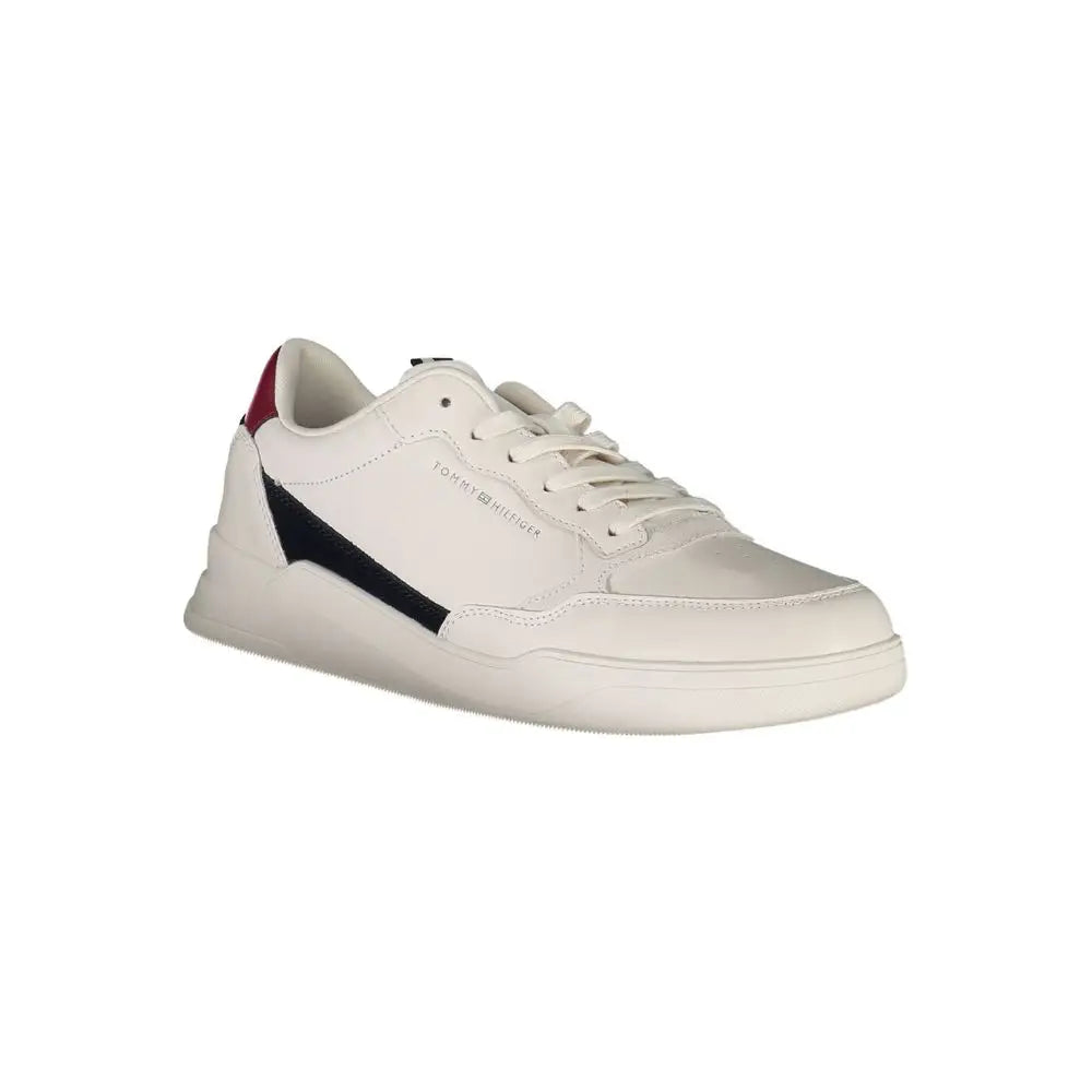 Tommy Hilfiger White Polyester Sneakers - Sneakers