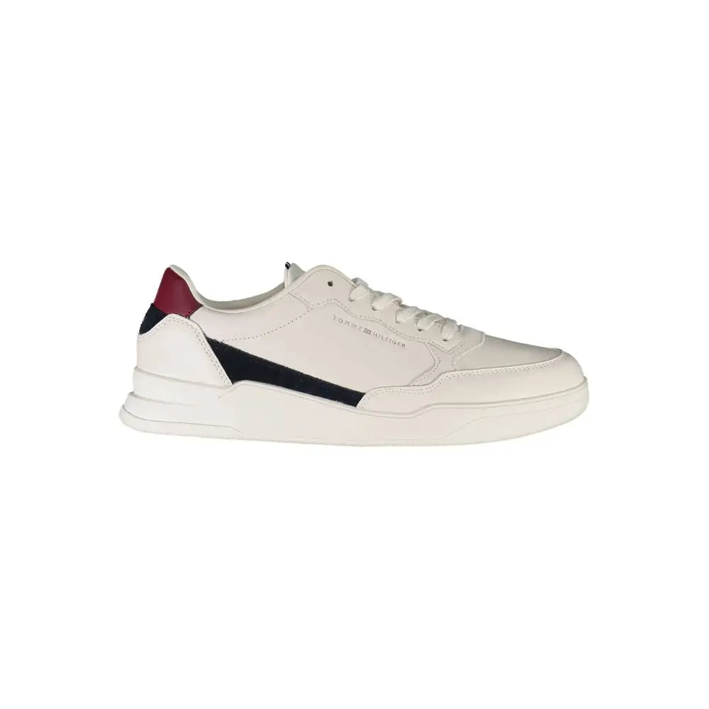 Tommy Hilfiger White Polyester Sneakers - Sneakers