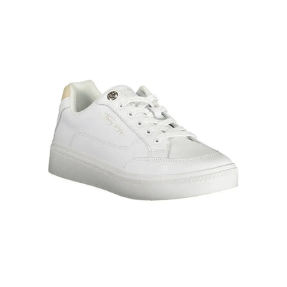 Tommy Hilfiger White Polyester Sneakers - Sneakers