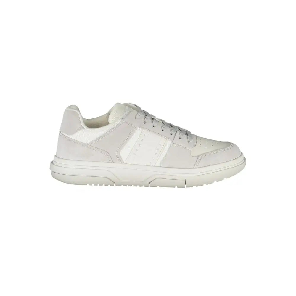 Tommy Hilfiger White Polyester Sneakers - Sneakers