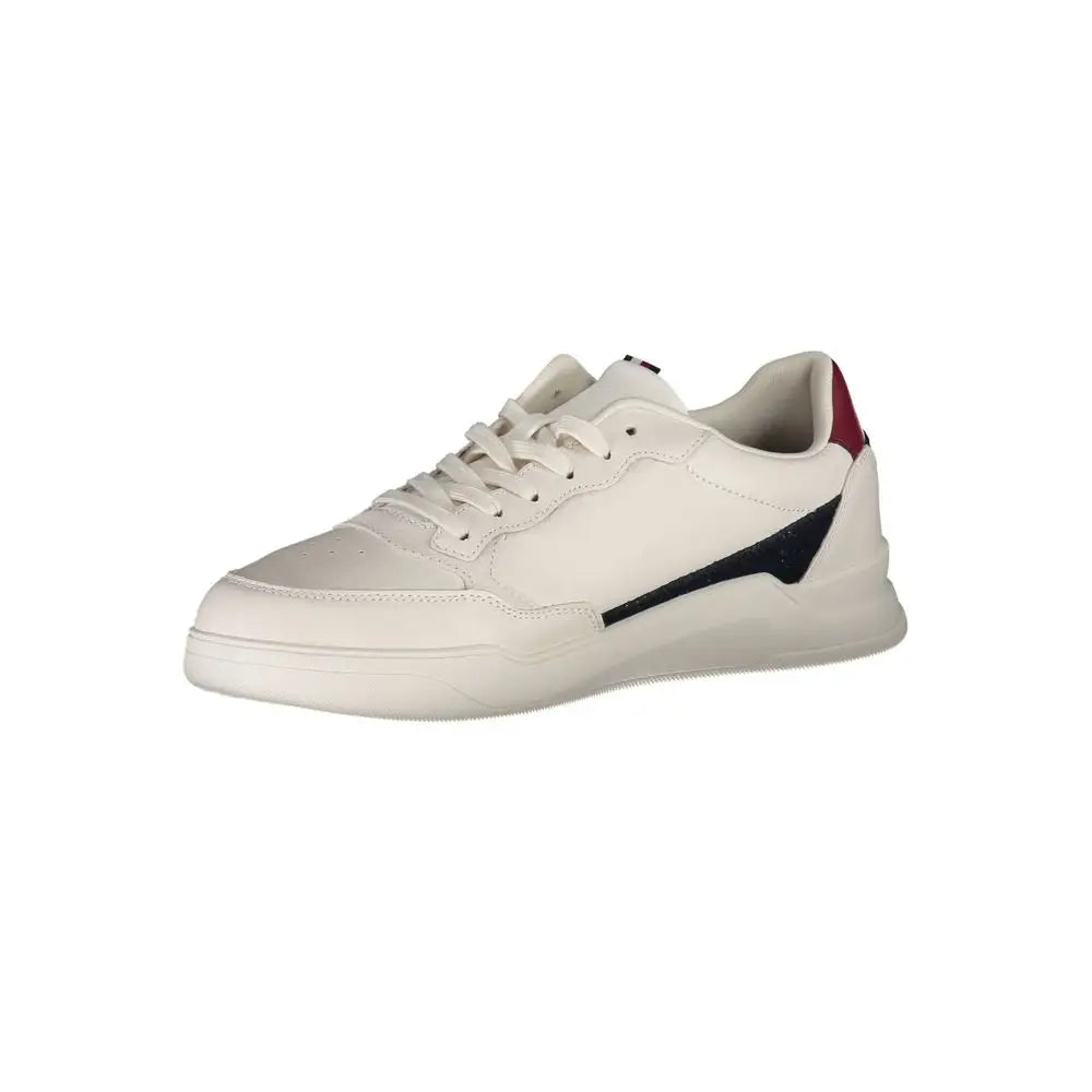 Tommy Hilfiger White Polyester Sneakers - Sneakers