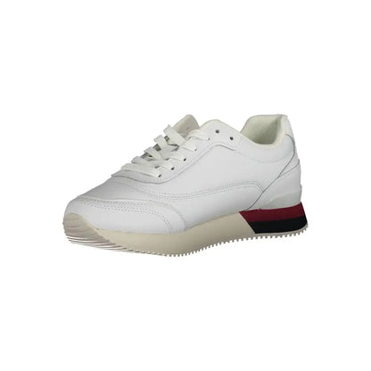 Tommy Hilfiger White Polyester Sneakers - Sneakers