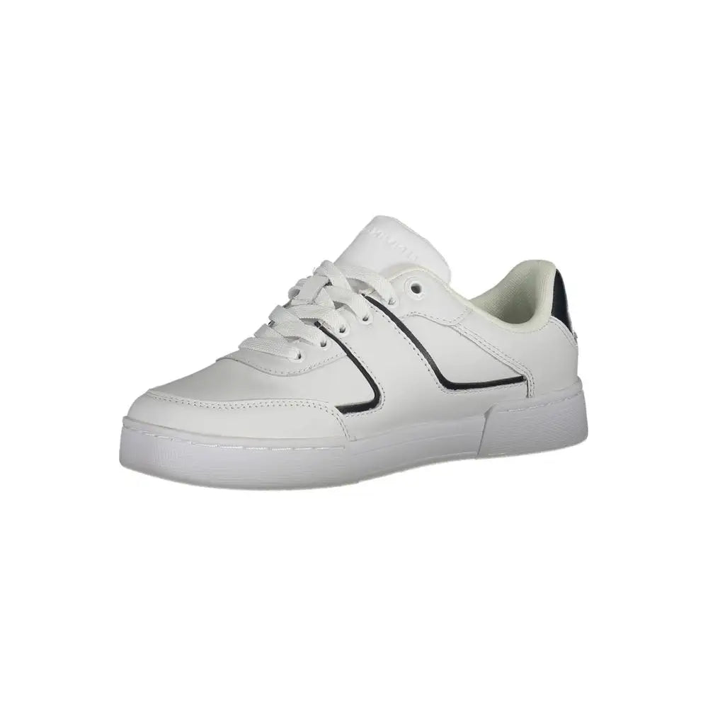 Tommy Hilfiger White Polyester Sneakers - Sneakers