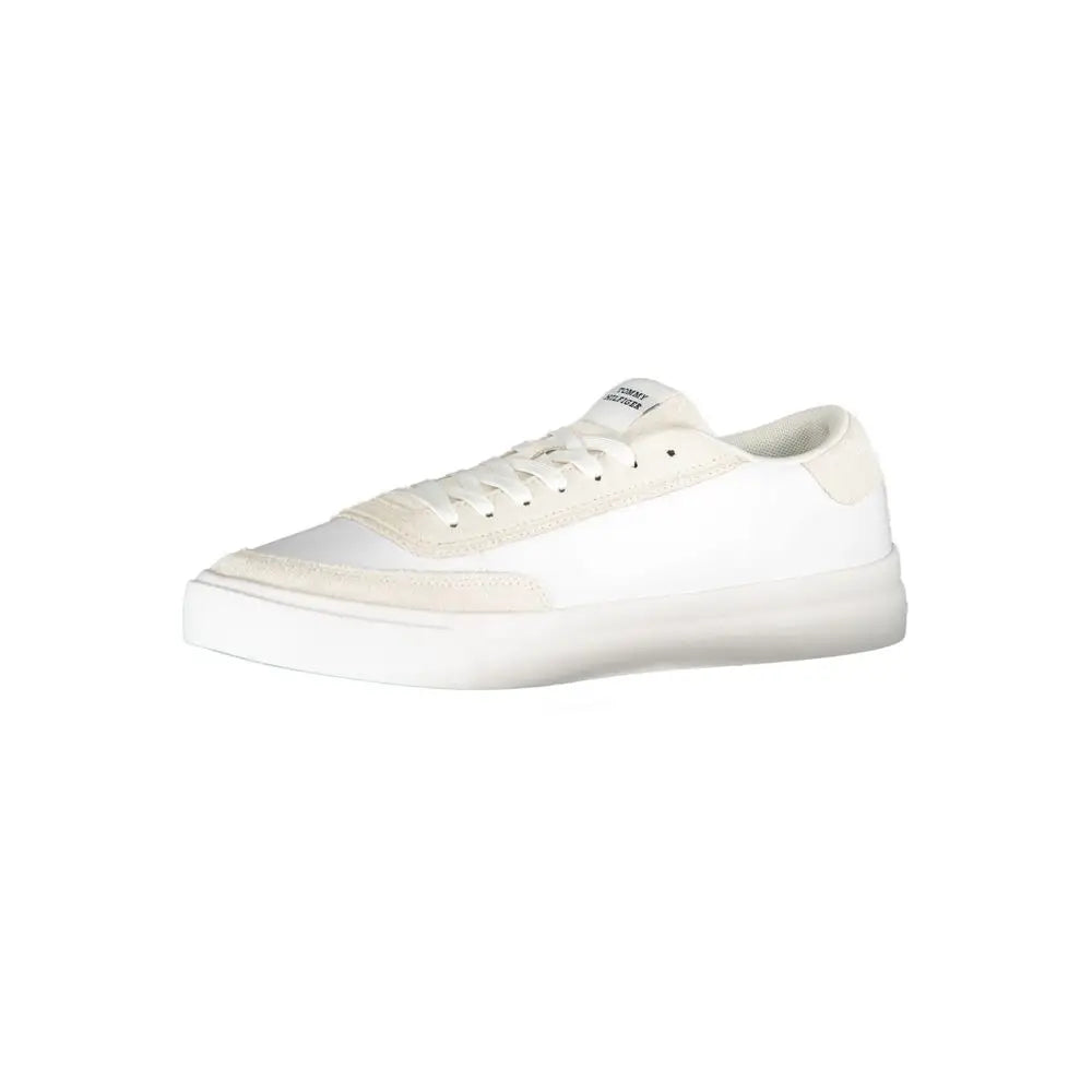 Tommy Hilfiger White Polyester Sneakers - Sneakers