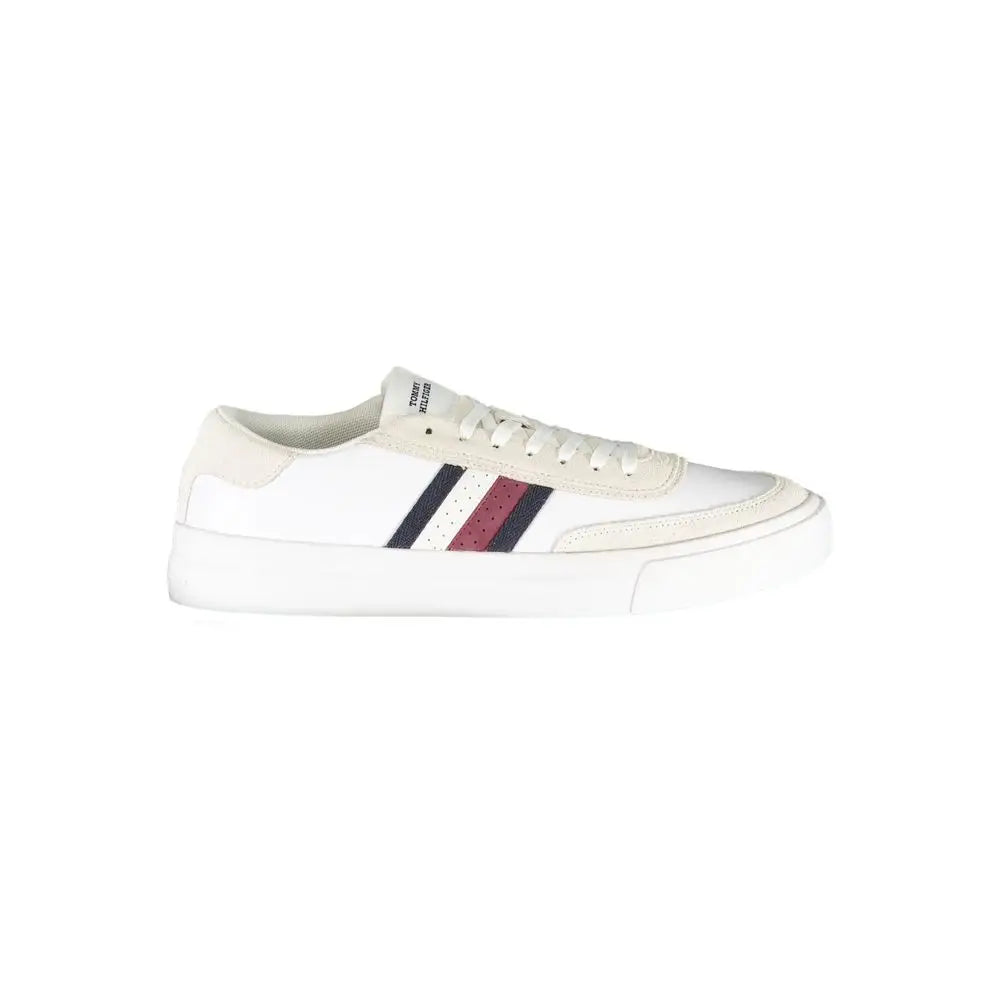 Tommy Hilfiger White Polyester Sneakers - Sneakers