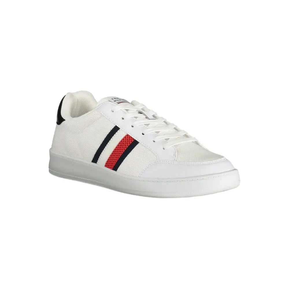 Tommy Hilfiger White Polyester Sneakers - Sneakers