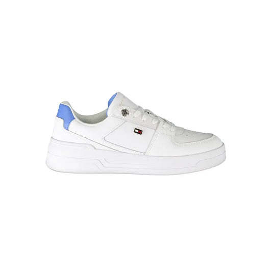 Tommy Hilfiger White Polyester Sneakers - Sneakers