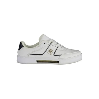 Tommy Hilfiger White Polyester Sneakers - Sneakers