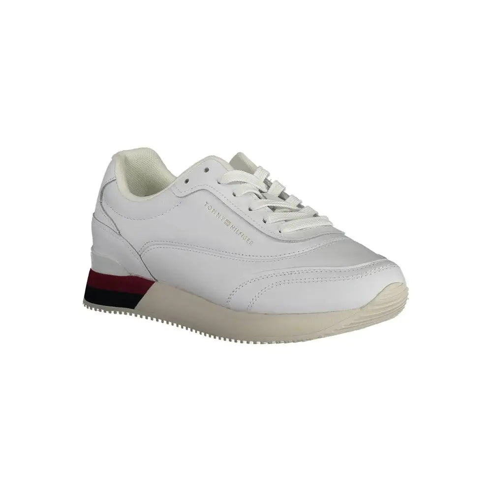 Tommy Hilfiger White Polyester Sneakers - Sneakers