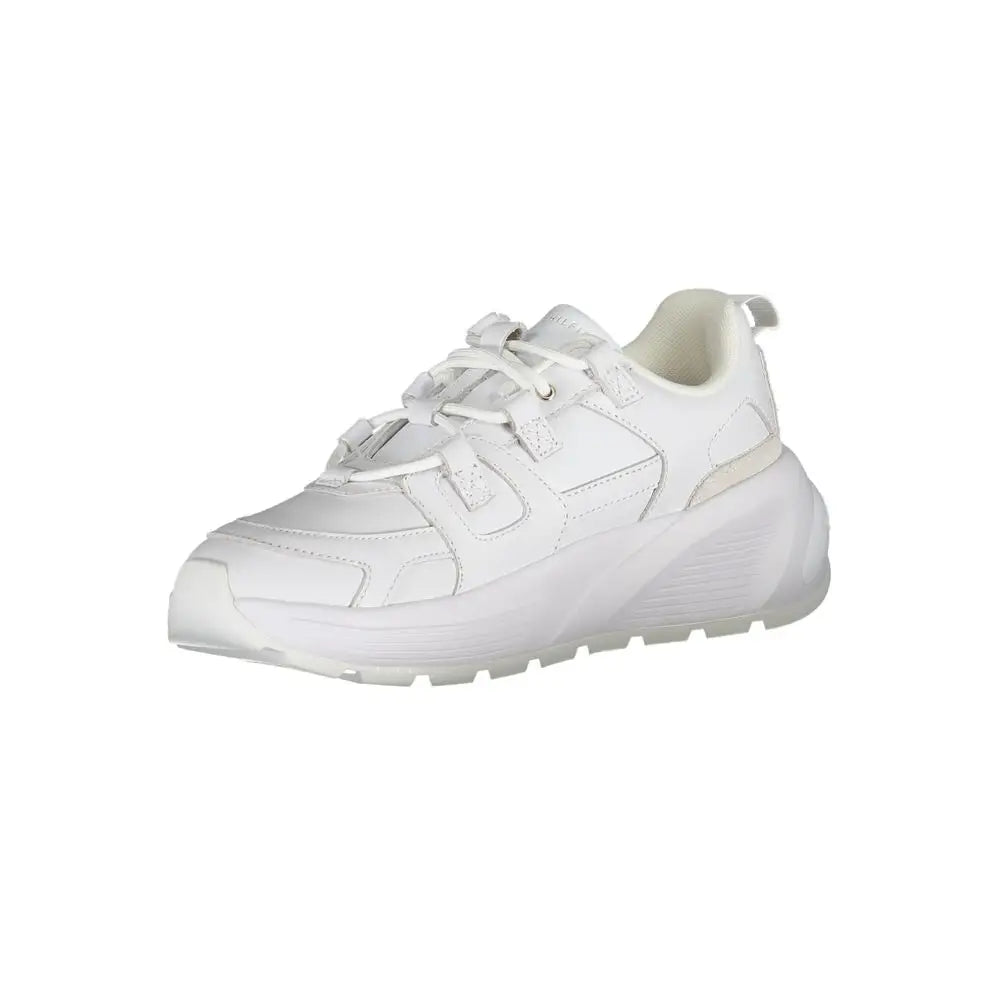 Tommy Hilfiger White Polyester Sneakers - Sneakers