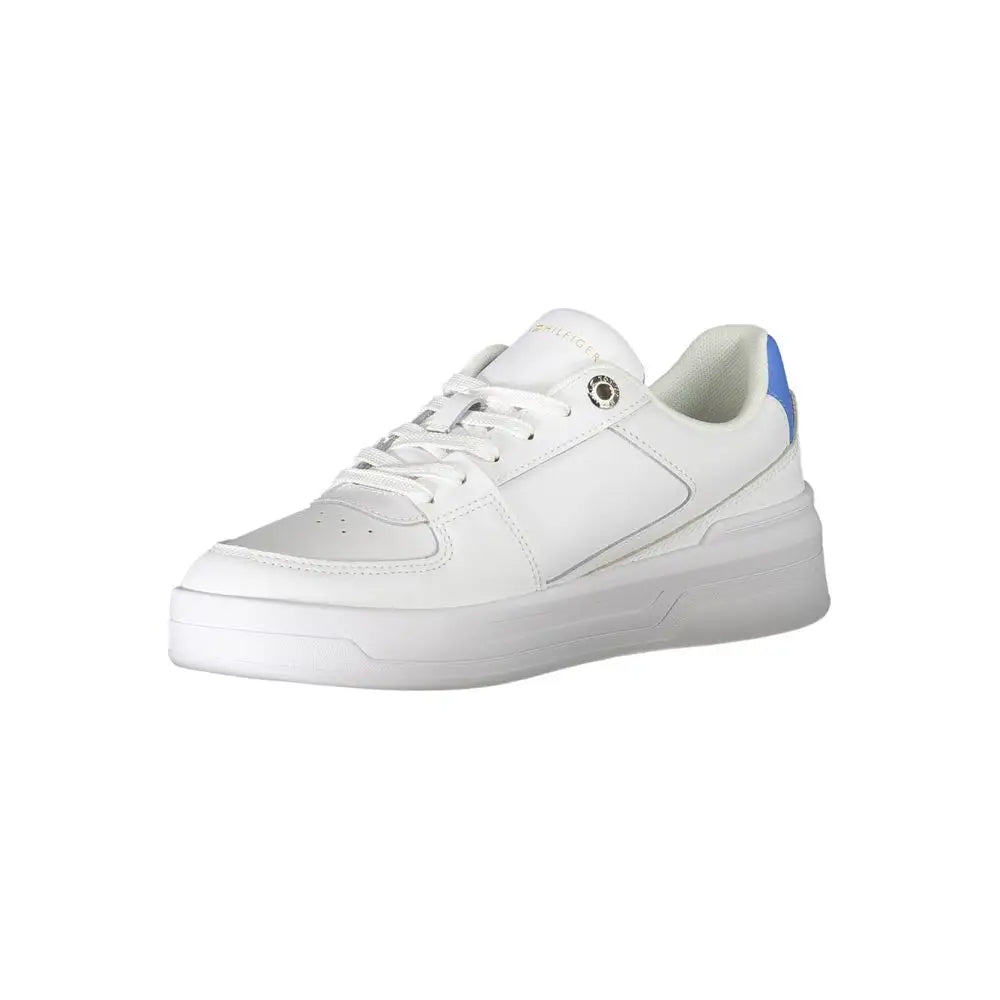 Tommy Hilfiger White Polyester Sneakers - Sneakers