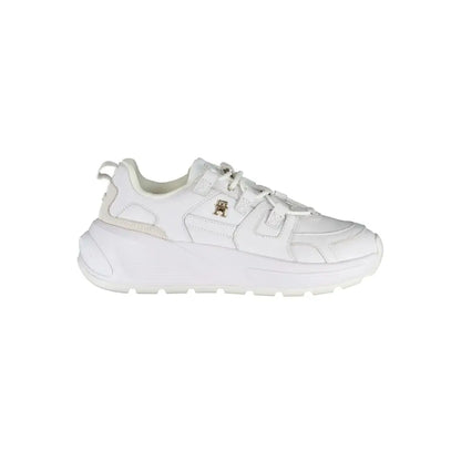 Tommy Hilfiger White Polyester Sneakers - Sneakers
