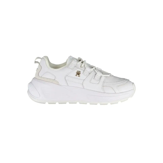 Tommy Hilfiger White Polyester Sneakers - Sneakers