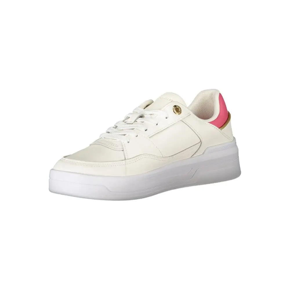 Tommy Hilfiger White Polyethylene Women Sneakers - Sneakers