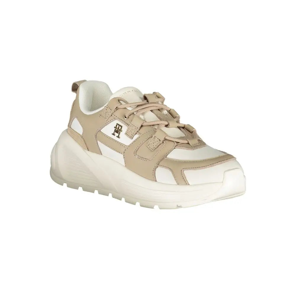 Tommy Hilfiger White Polyethylene Women Sneakers - Sneakers