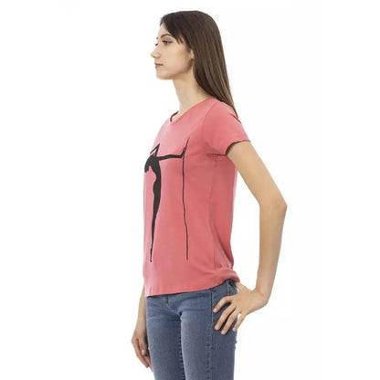 Trussardi Action Multicolor Cotton Women T-Shirt
