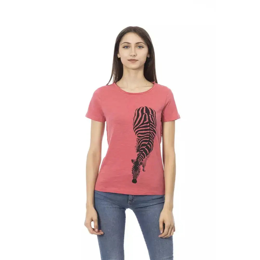Trussardi Action Multicolor Cotton Women T-Shirt
