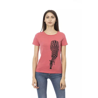 Trussardi Action Multicolor Cotton Women T-Shirt