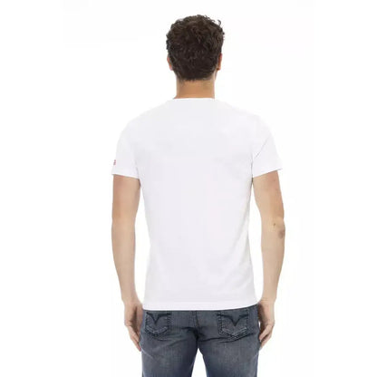 Trussardi Action White Cotton Men's T-Shirt