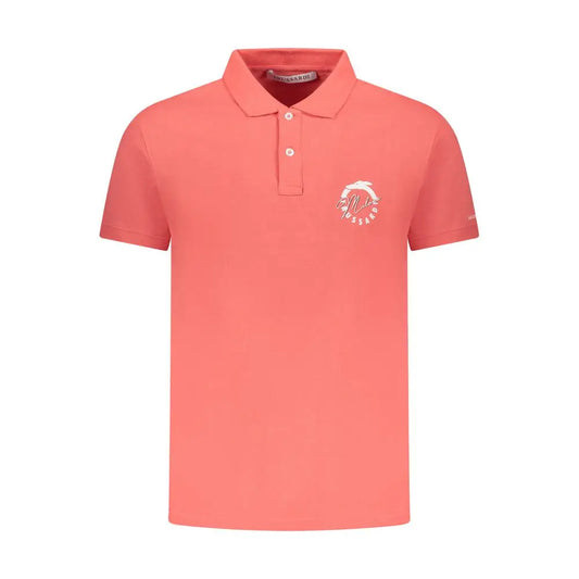 Trussardi Pink Cotton Polo Shirt - S - Polo Shirts