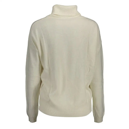U.S. POLO ASSN. Bianco Polyamide Women Sweater