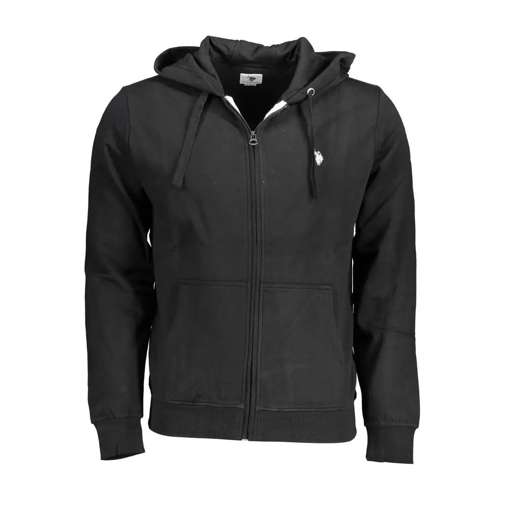 U.S. POLO ASSN. Black Cotton Men’s Hoodie - XXL