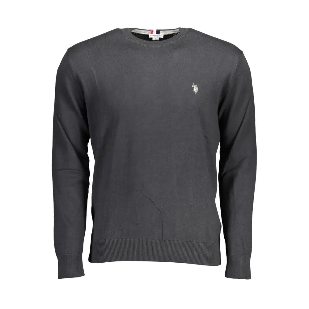 U.S. POLO ASSN. Black Cotton Men’s Sweater - XXL