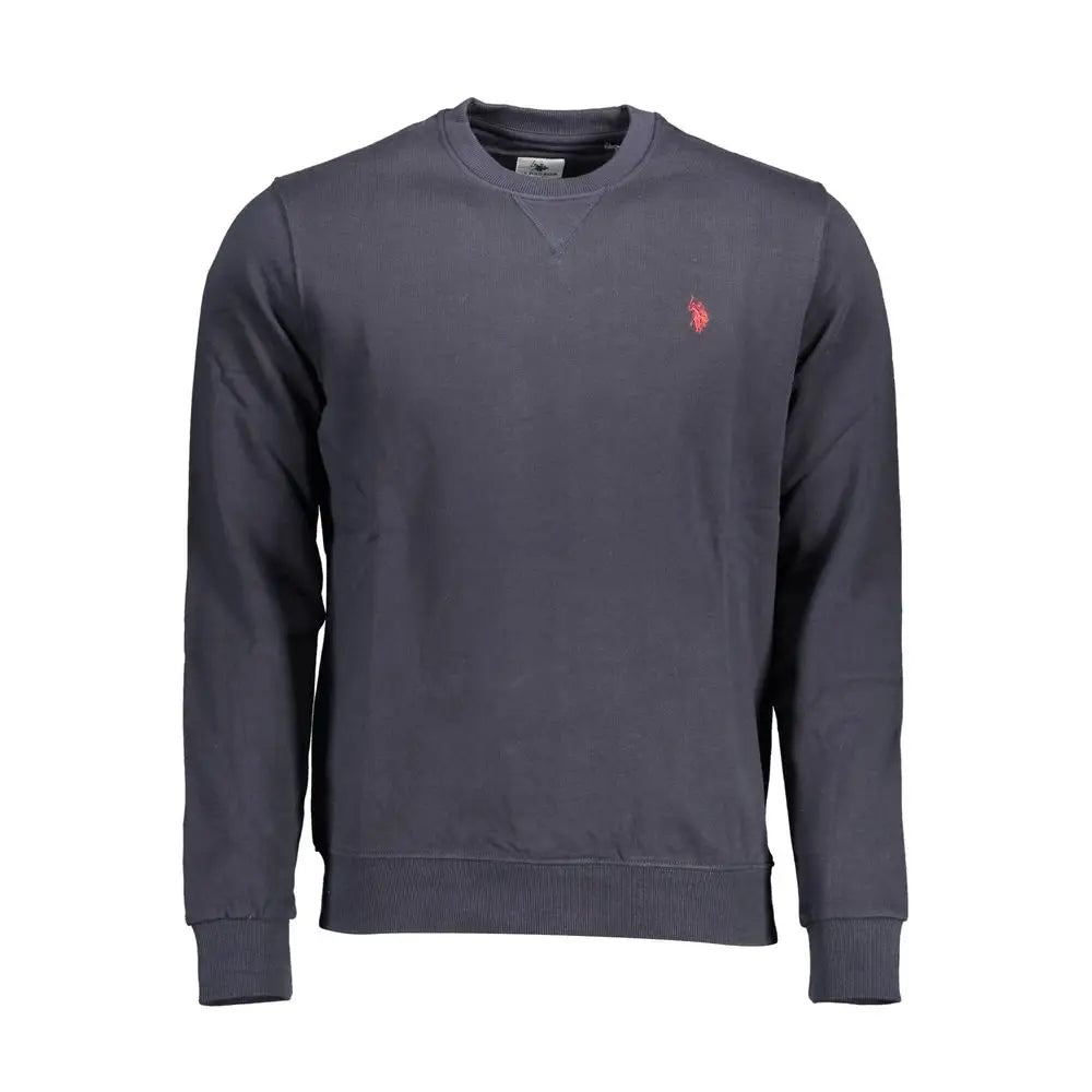 U.S. POLO ASSN. Blue Cotton Men Sweater - Sweaters