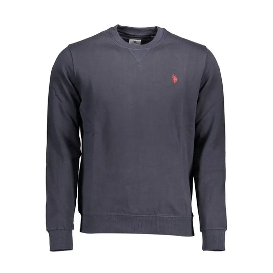 U.S. POLO ASSN. Blue Cotton Men Sweater - Sweaters