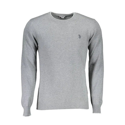U.S. POLO ASSN. Grigio Wool Men Sweater - XXL