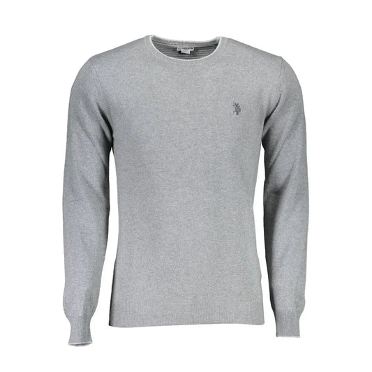 U.S. POLO ASSN. Grigio Wool Men Sweater - XXL