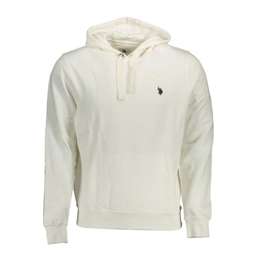 U.S. POLO ASSN. White Cotton Men Sweater - Sweaters