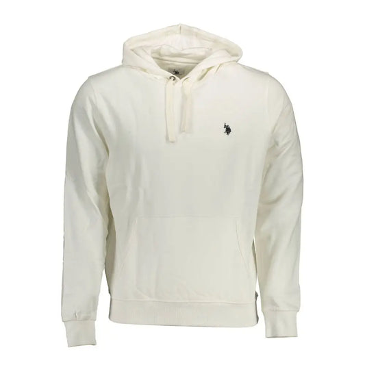 U.S. POLO ASSN. White Cotton Men Sweater - Sweaters