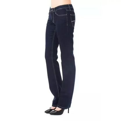 Ungaro Fever Blue Cotton Women's Jeans