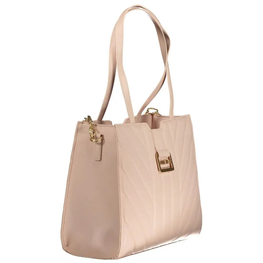 Valentino Bags Pink Polyethylene Handbag - Håndtasker