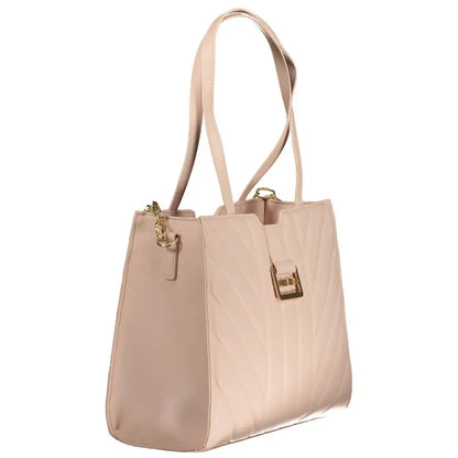 Valentino Bags Pink Polyethylene Handbag - Håndtasker